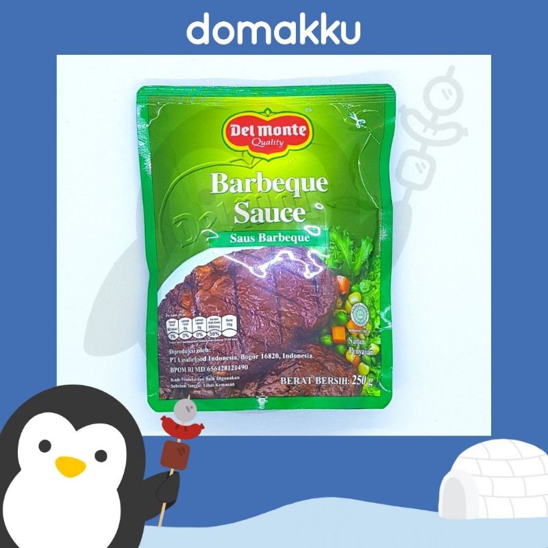 

Del Monte Barbeque Sauce (Saus BBQ) 250gr, Saus Bakaran Halal