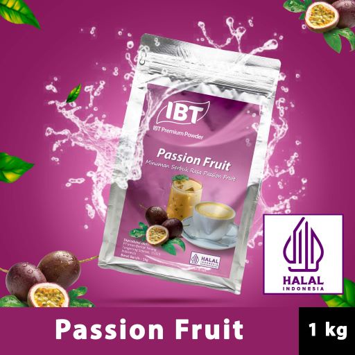 Bahan Minuman Bubuk Rasa Passion Fruit Serbuk Markisa IBT All-purpose Powder Premium