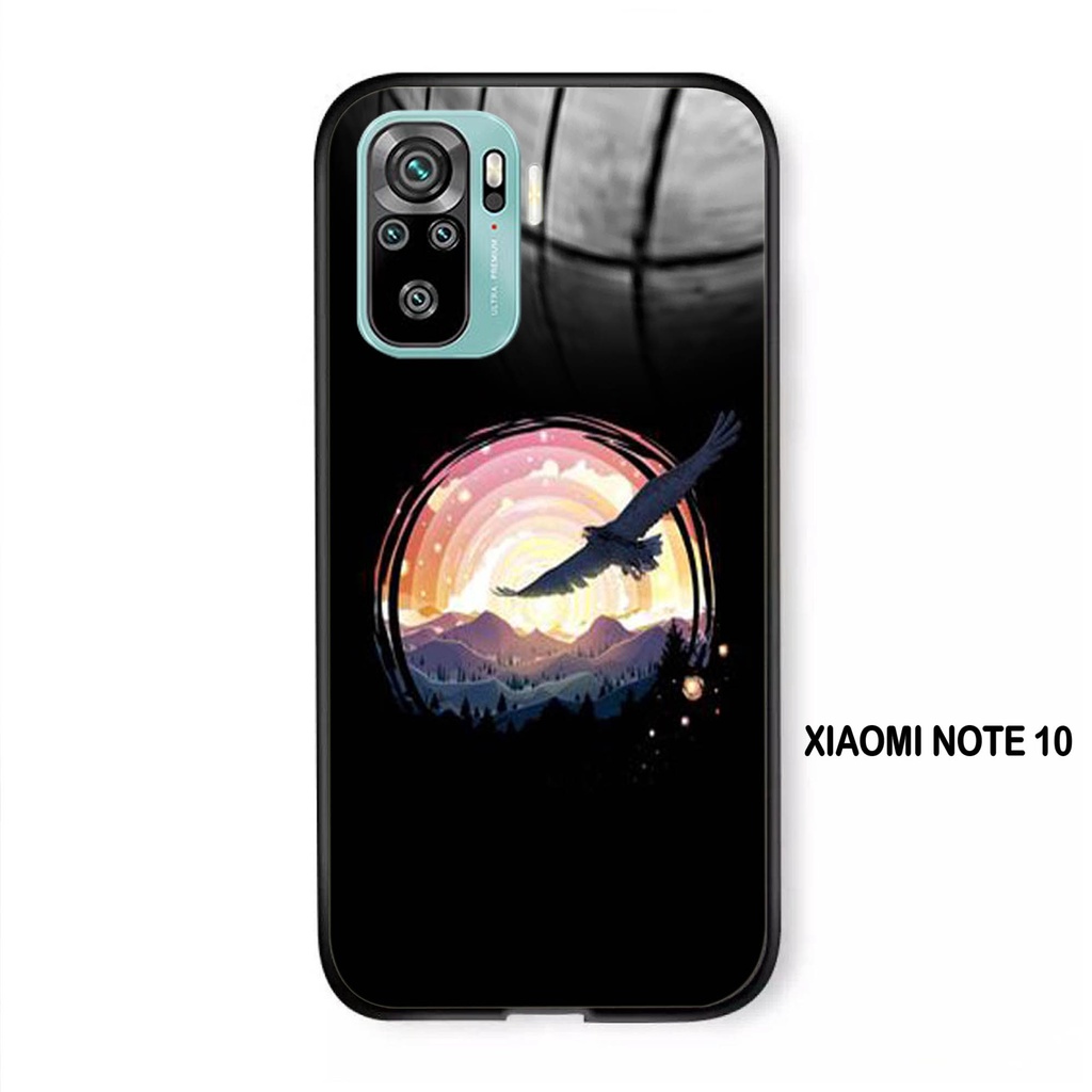 Softcase Kaca XIAOMI REDMI NOTE 10  - Case Handphone XIAOMI REDMI NOTE 10 [T72]