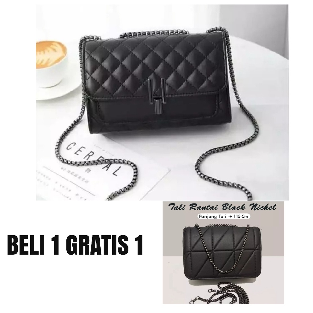 New PROMO Beli 1 Gratis 1 Tas Tenteng - Tas Selempang - Tas wanita murah Tas import korea kekinian