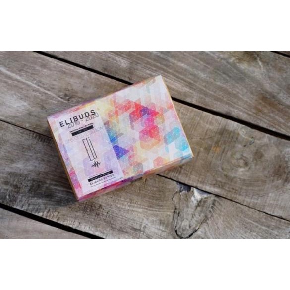 Elibuds Sabia Earbud 32 ohm Soundstage Luas Deep Bass Headset Earphone - Black Edition