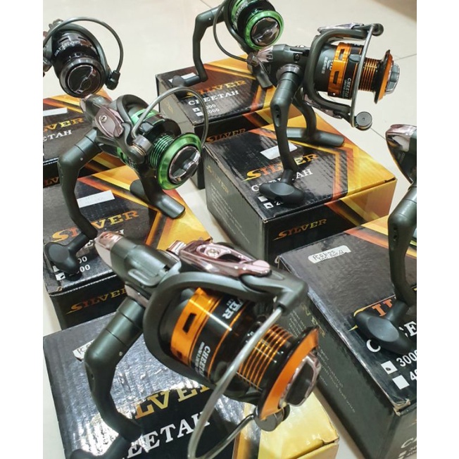 REEL SILVER CHEETAH 1000 2000 3000, 10 ballbearing