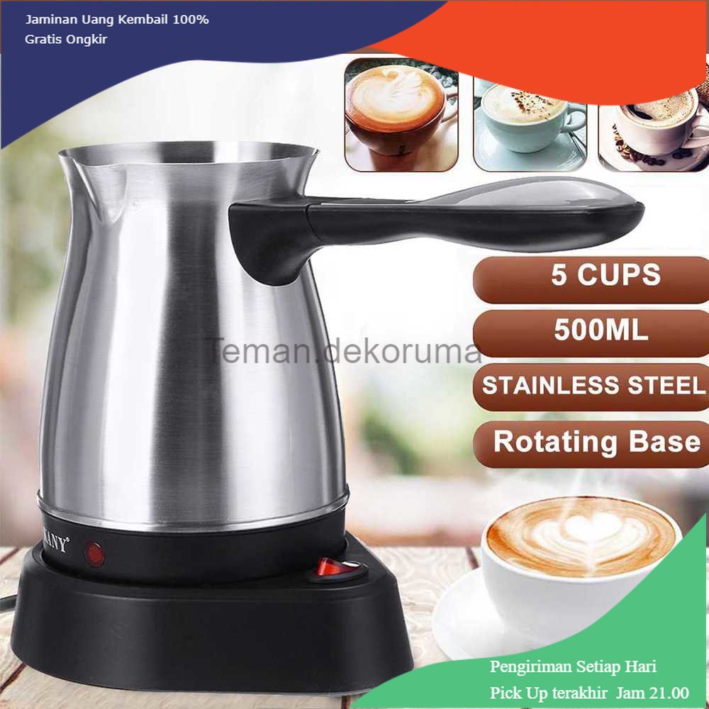 TD - PR SOKANY Teko Pemanas Elektrik Kopi Espresso Turki 600W 500ml - SK-214