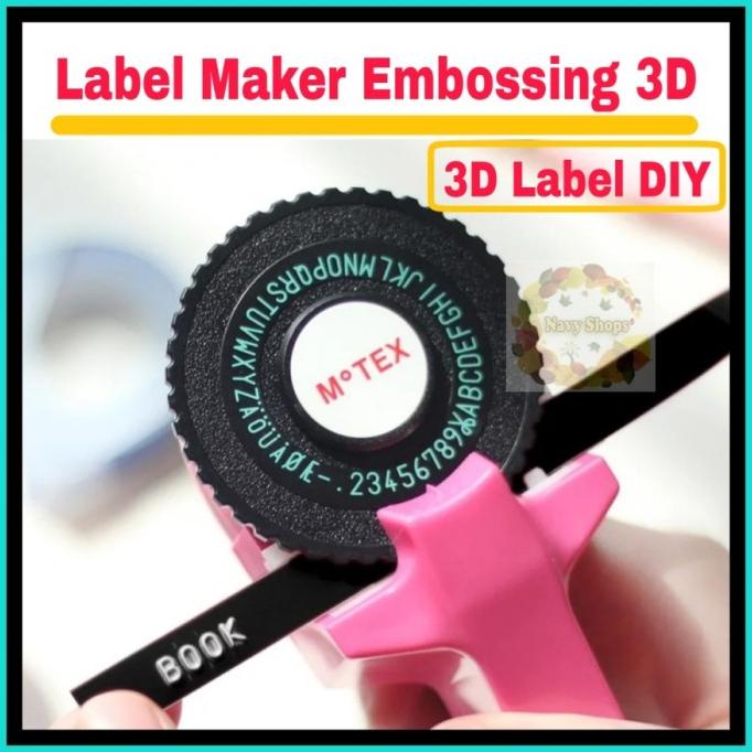 

HT-Label Maker Emboss 3D Stiker Label DIY Print Manual