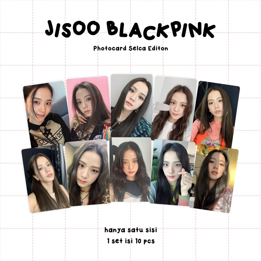 [SET] Photocard Blackpink Selca Edition