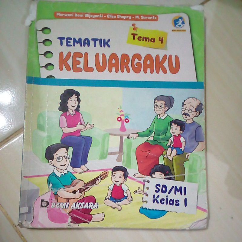 tematik tema 4 untuk SD kelas 1