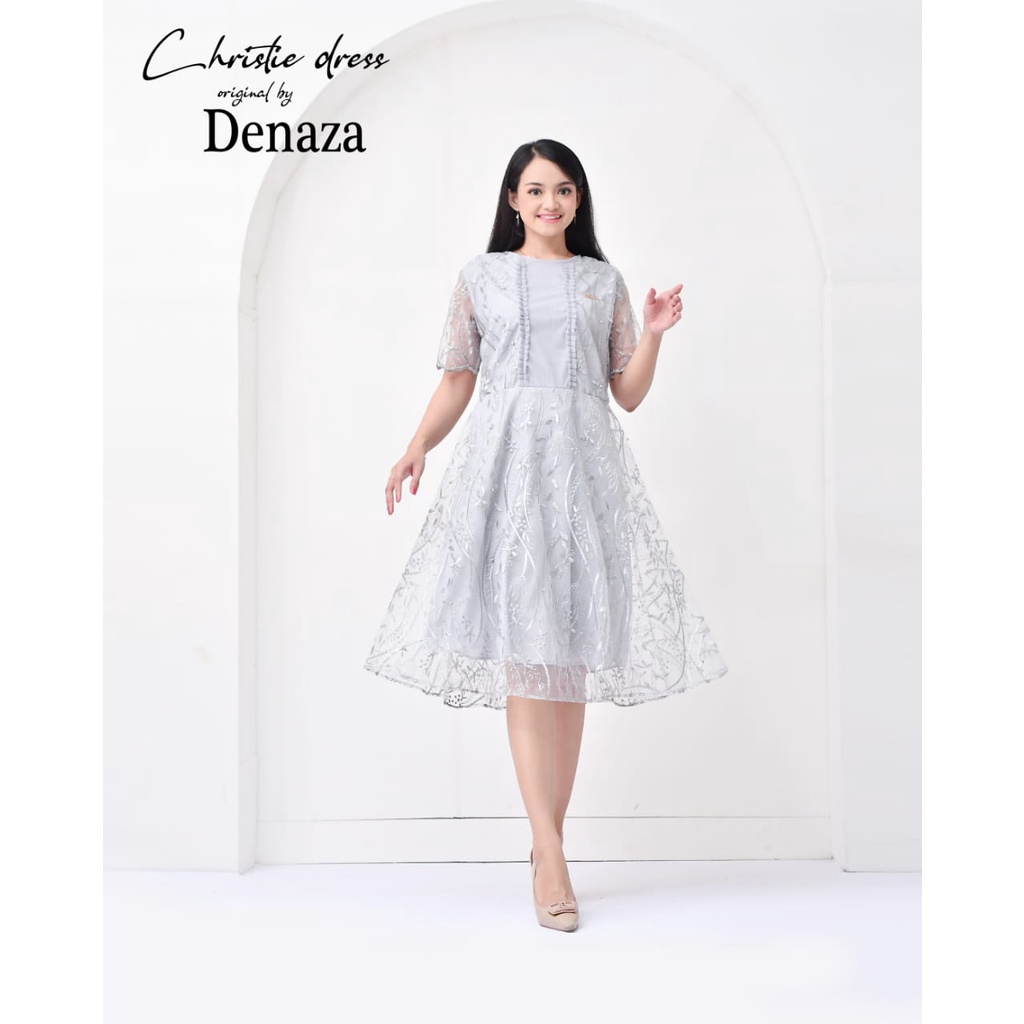 Dress Gabriel dress natal baju natal korea baju natal baju natalan gereja wanita baju natal keluarga