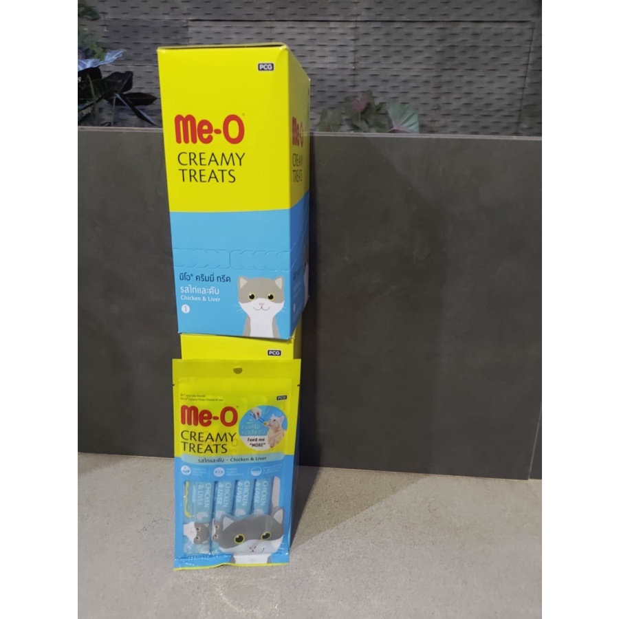 Meo Creamy Treats Cat Snack Chicken Liver 60gr