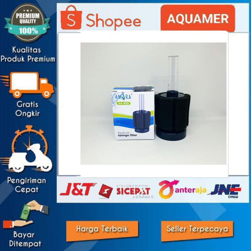 Filter Akuarium bulat / Saringan akuarium kecil / saringan kecil akuarium