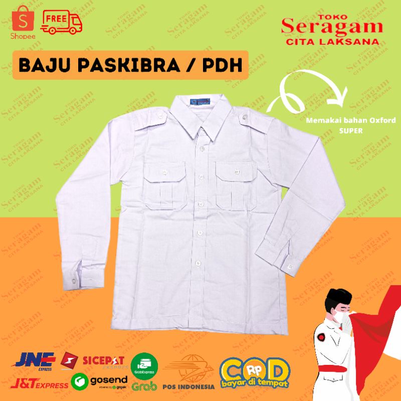 Baju Seragam Sekolah Paskibra / Baju Seragam PDH SD SMP SMA / SMK