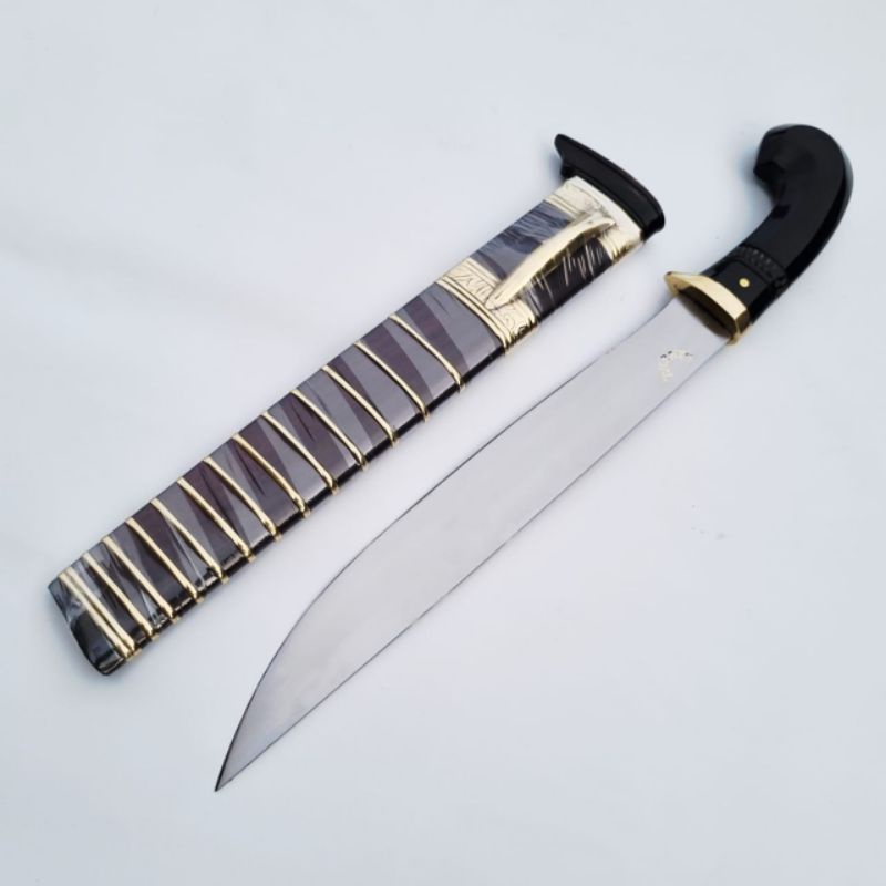 PISAU DAGING SEMBELIH SUPER TAJAM BAJA SELAP SIMPAY ASLI TJIBATU 30 CM