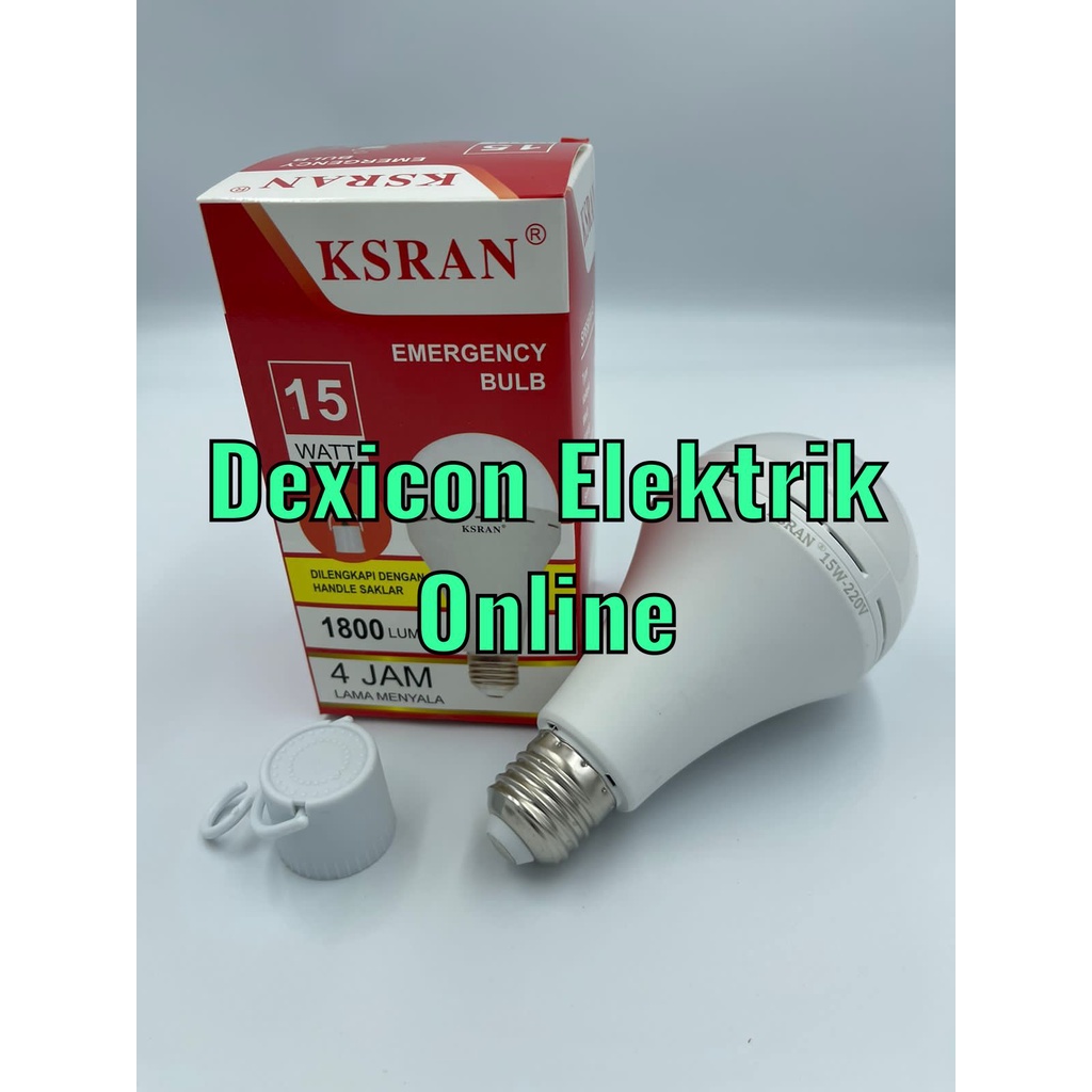 Lampu led emergency/ bohlam led emergency/ lampu darurat led