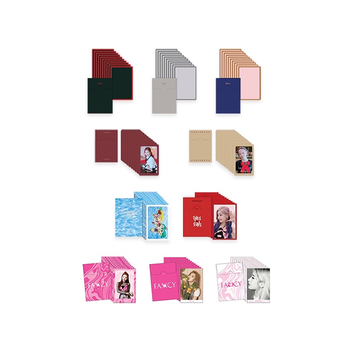 only POB / TWICE - Random Album Pre-order PHOTOCARD SET