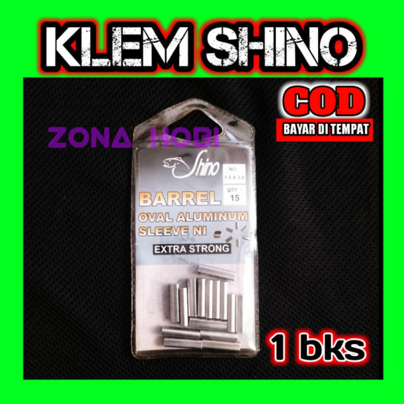 Klem neklin kawat pancing shino