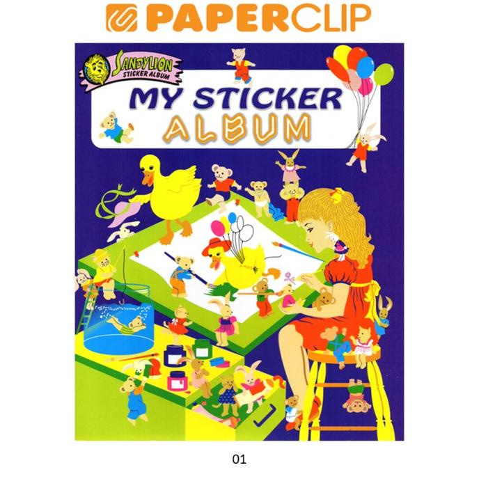 

ALBUM STIKER SANDYLION BESAR