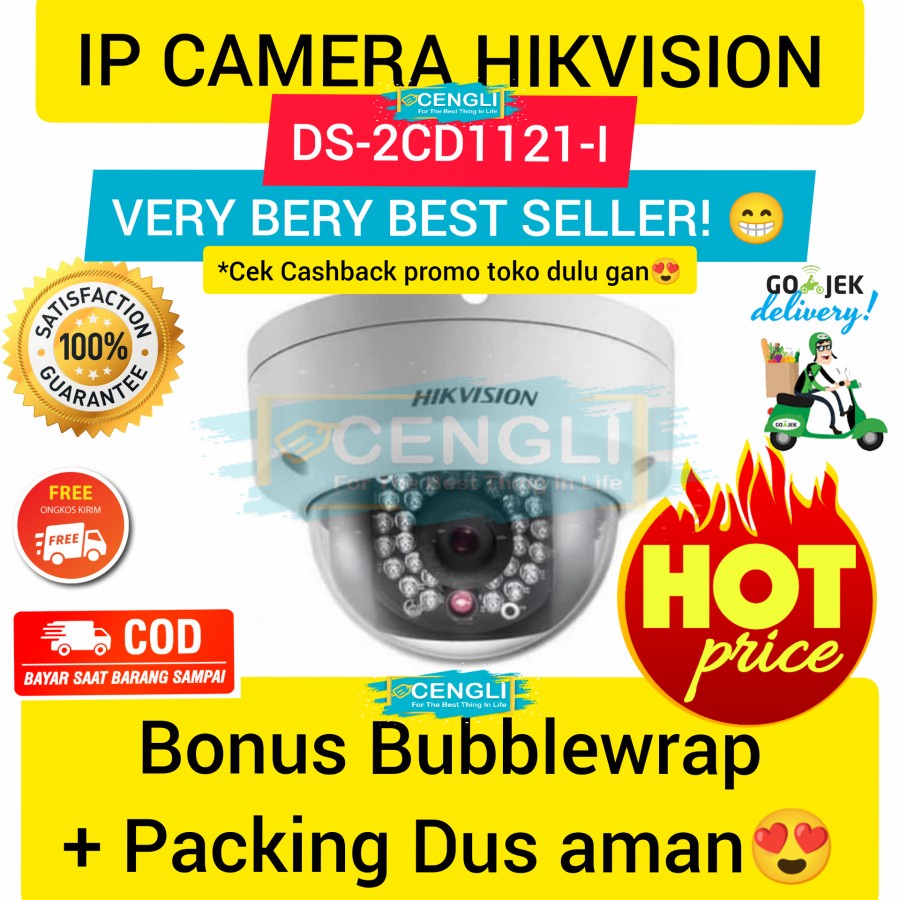 HIKVISION IP Camera indoor DS-2CD1131-I 3Megapixel