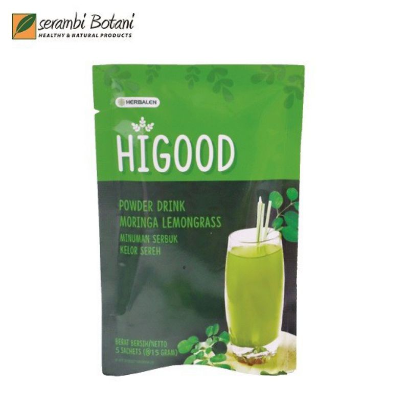 

Minuman Herbal Moringa Lemongrass (Hi Good)