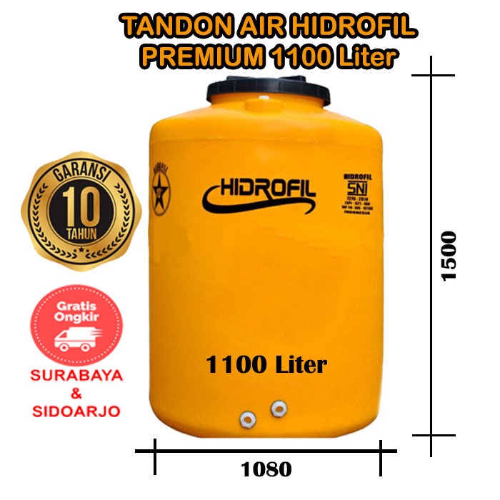 Tandon Air Hidrofil Premium 1100 liter