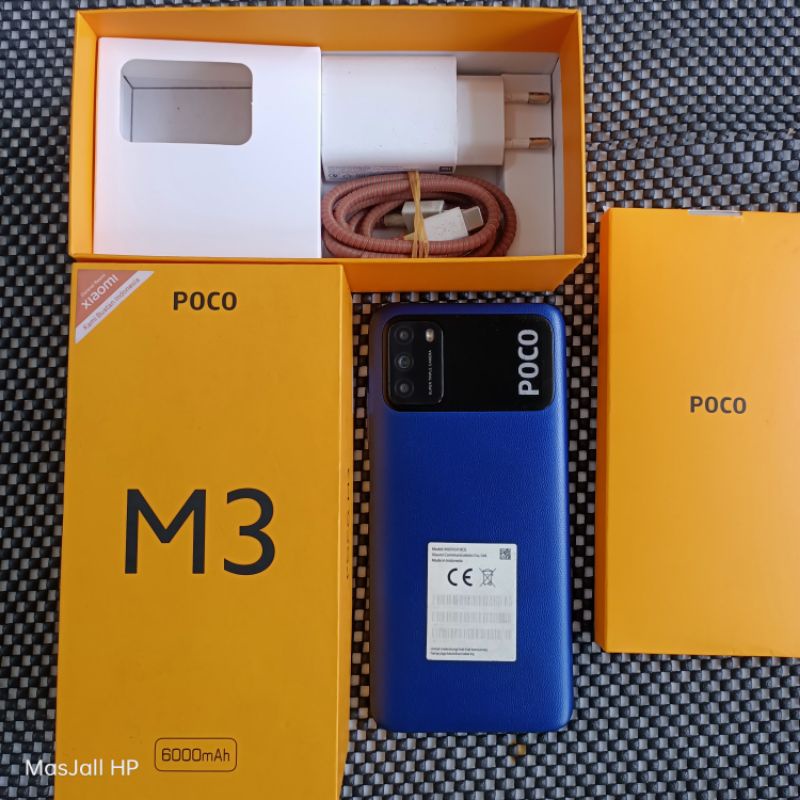 Poco M3 4/64 Second Fullset Ori