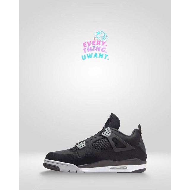 Jordan 4 Retro SE Black Canvas