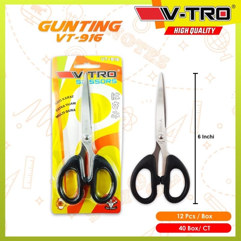 

gunting panjang a165 6.5inch tajam