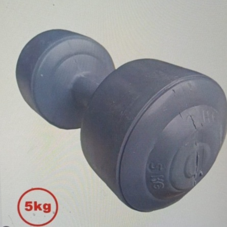 Barbel latihan beban 5 kg barbel 5kg dumbel 5kg barbel 5kg pvc