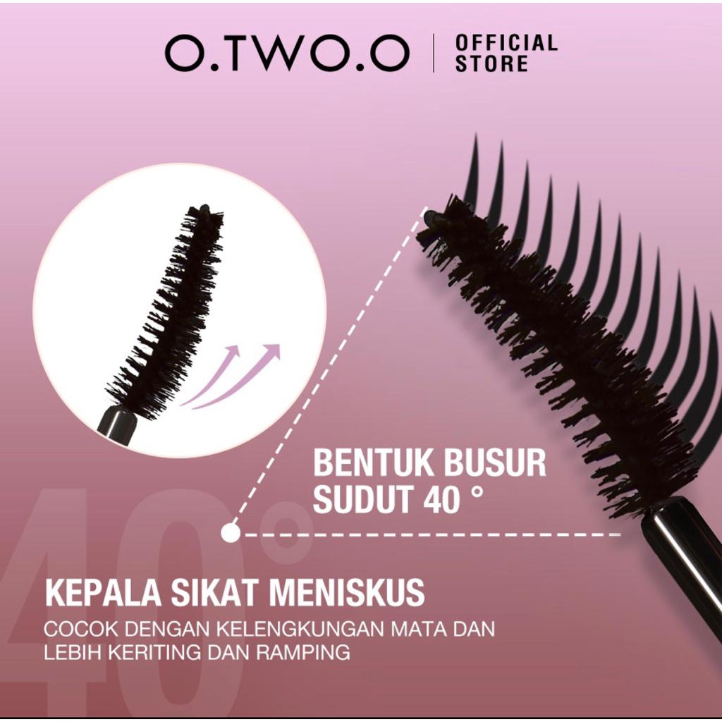 O.TWO.O Volume Lenghtening Fiber Mascara