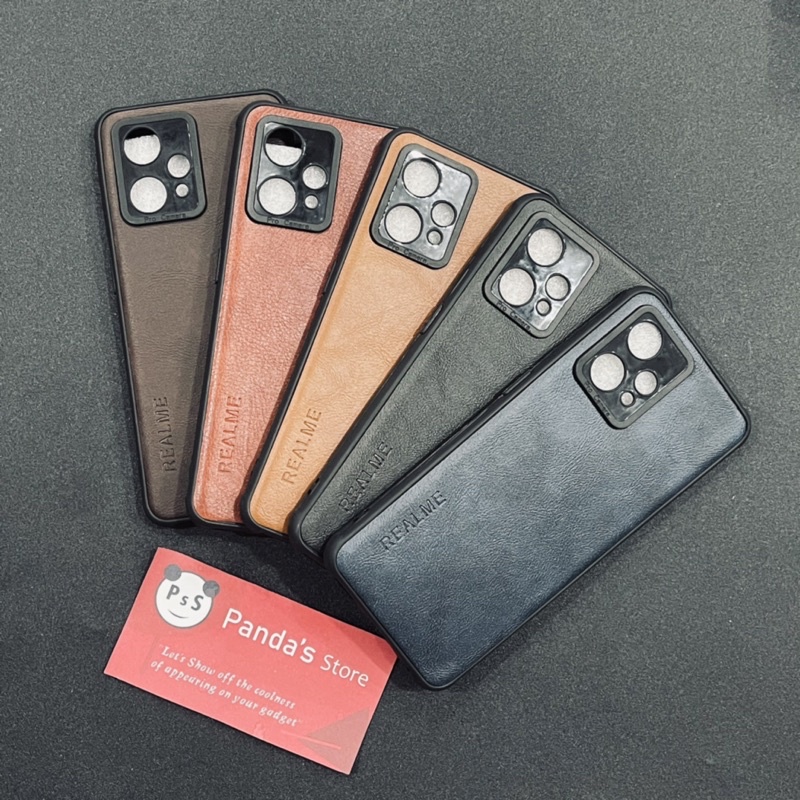 Leather Case Realme 9 / 9 Pro+ Softcase Kulit Elegan Casing Slim Fit