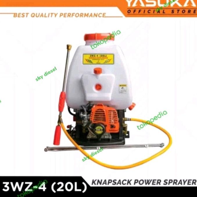 Sprayer mesin Semprot hama YASUKA 3WZ-4 20 liter 2tak power sprayer
