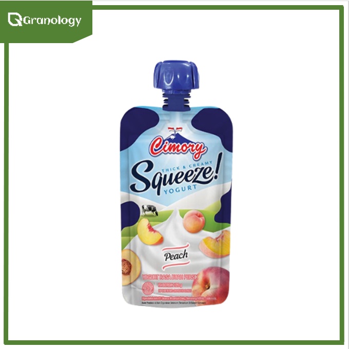 Cimory Yogurt Squeeze 120 ml - Peach