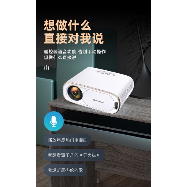 AKN88 - CHEERLUX C16 ANDROID WiFi - Smart Android Projector 1080P 4000 Lumens