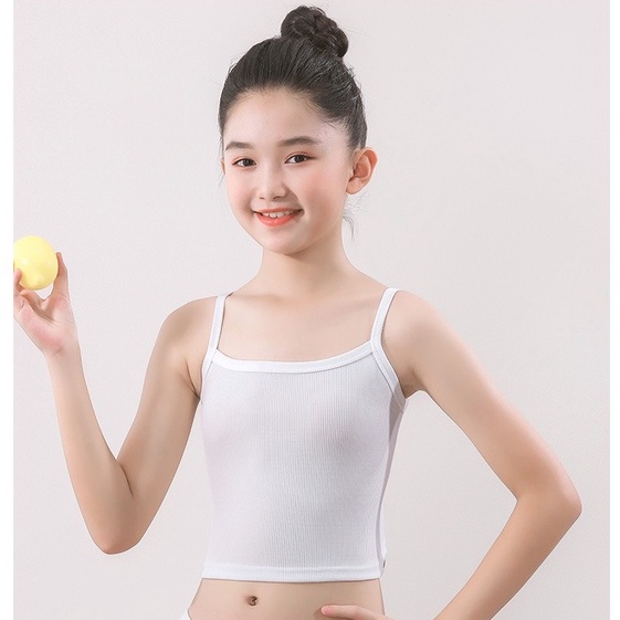3SP | UWR76 Tanktop Crop Singlet Anak Kecil Fashion Korea Atasan Anak Remaja Perempuan