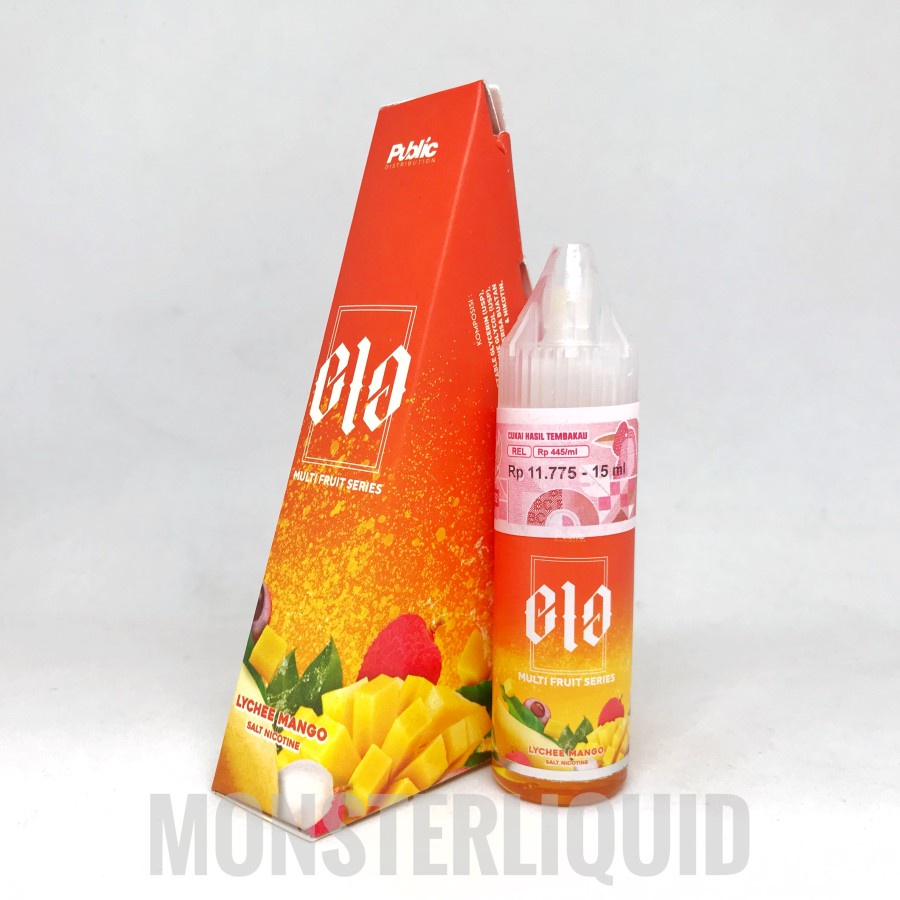 SALT ELO MULTI FRUIT SERIES PEACH GUAVA BY PUBLIC 15ML