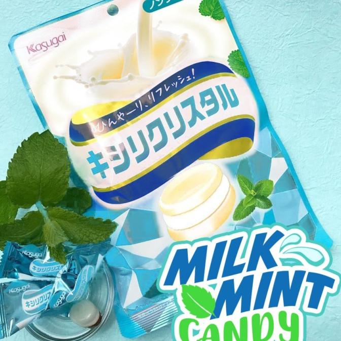 

TERLARIS Kasugai Xylicrystal Milk Mint Candy 71gr . permen jepang impor /PERMEN LUNAK/PERMEN VIRAL/PERMEN MILO/PERMEN YUPI/PERMEN JADUL/PERMEN KARET
