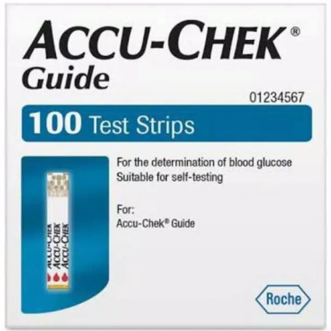 Strip Accu-check Guide isi 100 // Strip Accucheck Guide isi 100