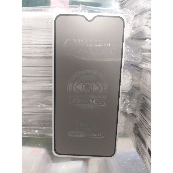 TEMPERED GLASS PRIVACY SPY OPPO F11 / OPPO F15 / OPPO A91 / POCOPHONE M3 / VIVO Y19 / REDMI NOTE 8 PRO