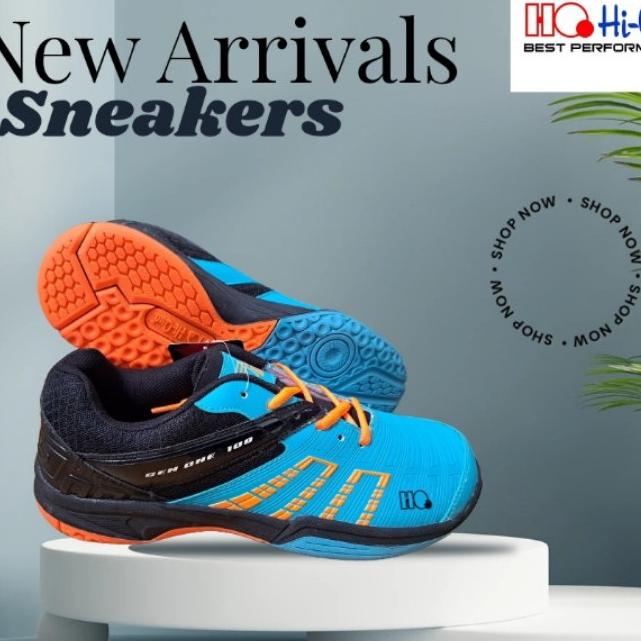 Sepatu Badminton Hi-Qua / Sepatu Hi-Qua G-One Original