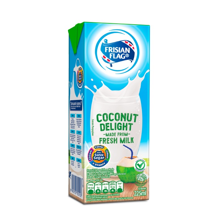 

FRISIAN FLAG Susu Cair UHT Coconut Delight 225ml