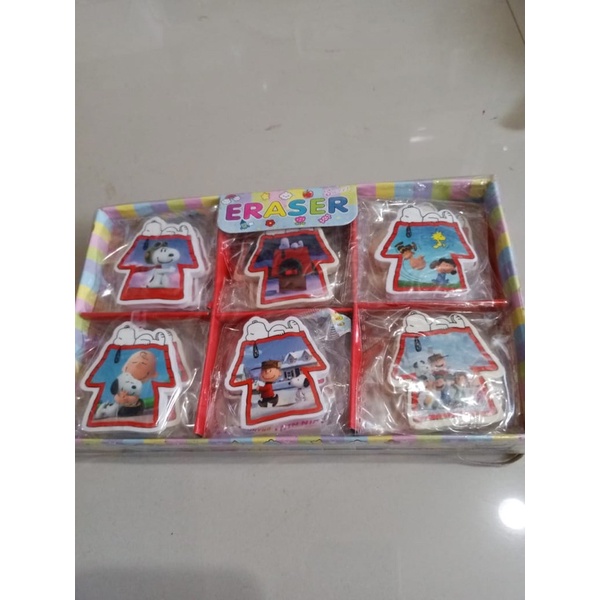 

penghapus pensil motif snoopy satuan