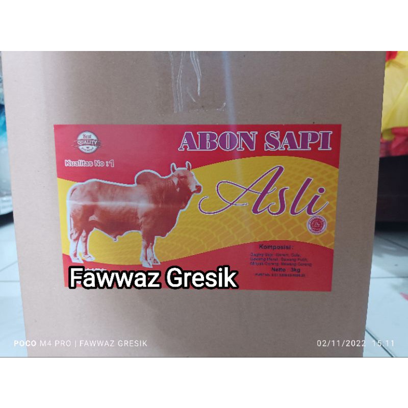 ABON SAPI Premium NON MSG 250gr Boyolali Asli
