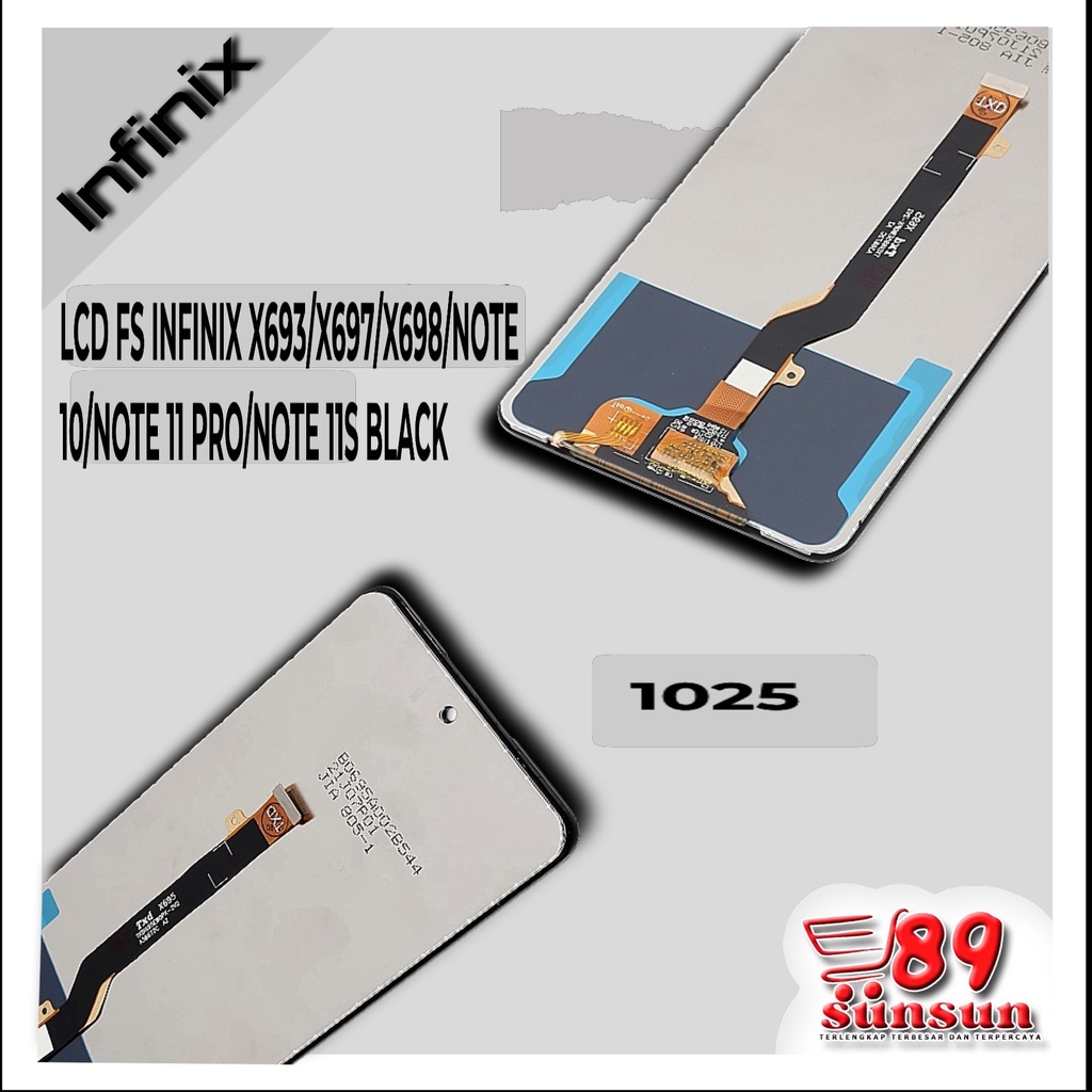 LCD FULLSET INFINIX NOTE 11S/X698/X697/X693/POVA 2/POVA 3