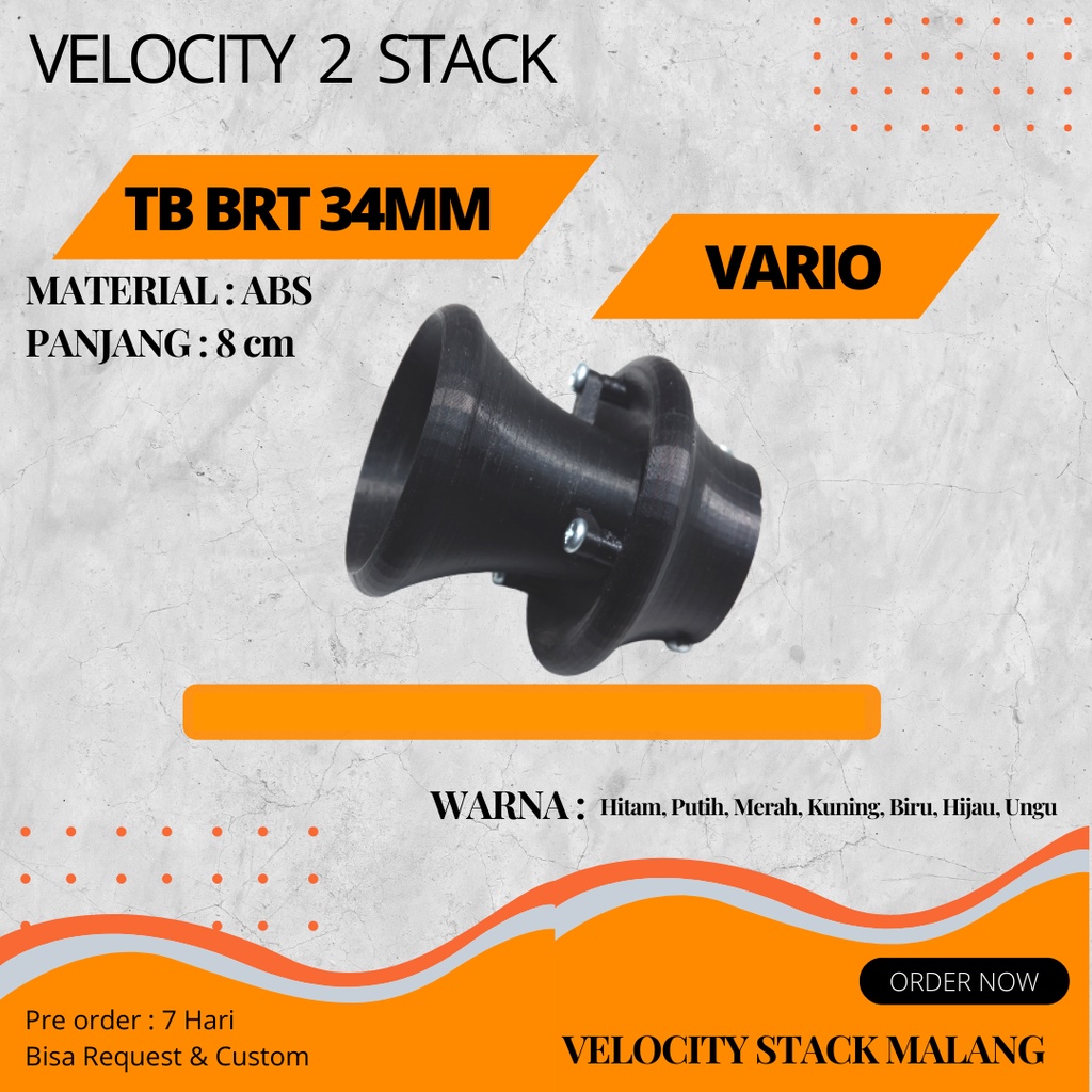 Velocity 2 Stack TB BRT uk 34mm Vario