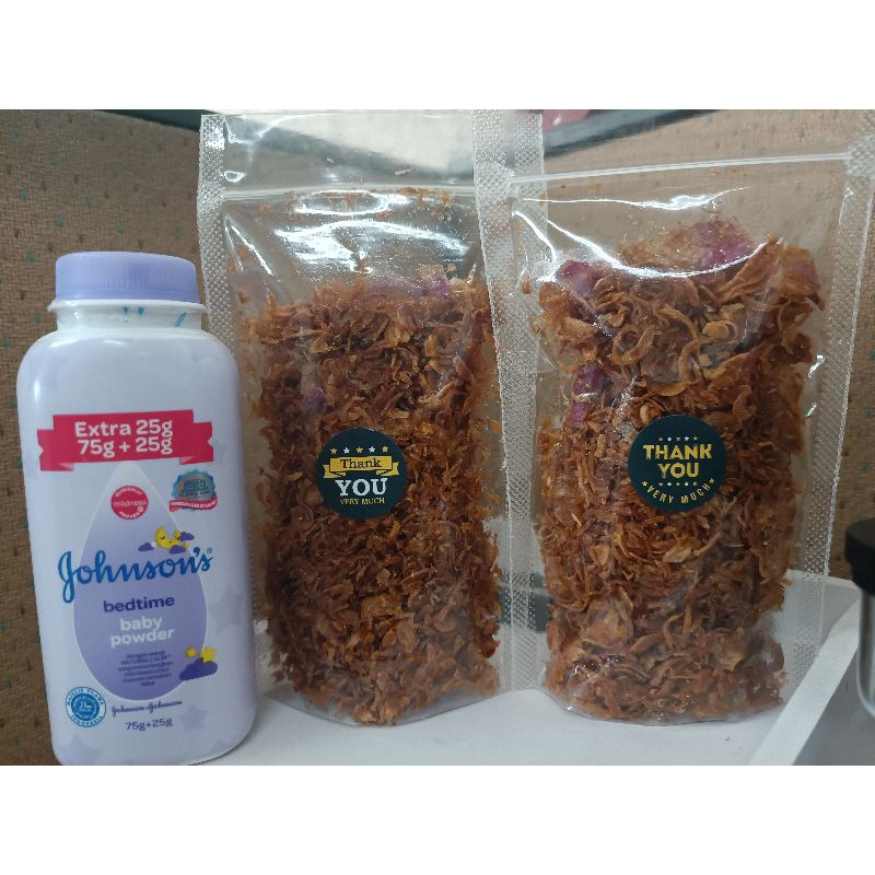 

Bawang Goreng Asli 50 gr Lezat