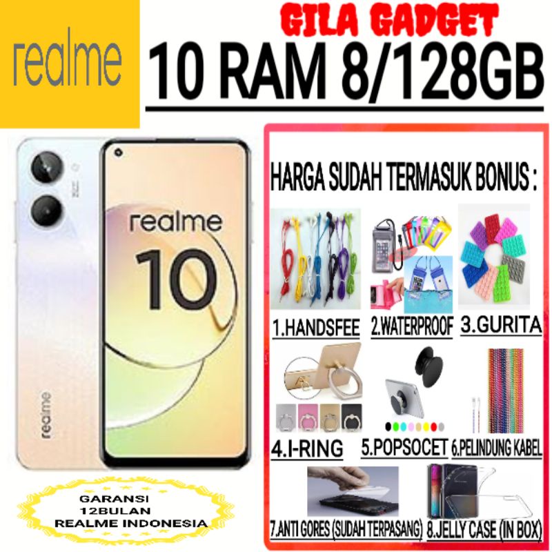 REALME 10 RAM 8/128GB GARANSI RESMI