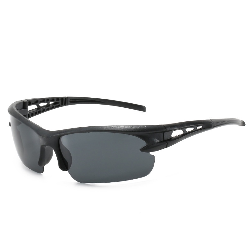 Parkour Kacamata Hitam Pria / Wanita Anti Pasir Untuk Outdoor / Olahraga / Sepeda / Motor