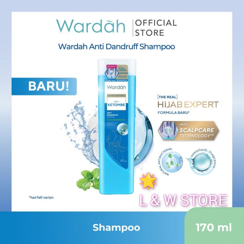 Wardah Shampoo Anti Dandruff 170ml