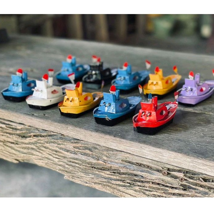 Mainan Kapal Perahu Otok Otok - Mainan Jadul Kapal Otok Otok