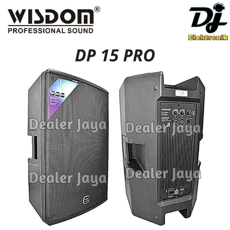 Speaker Aktif Wisdom DP 15 PRO / DP15 PRO - 15 inch