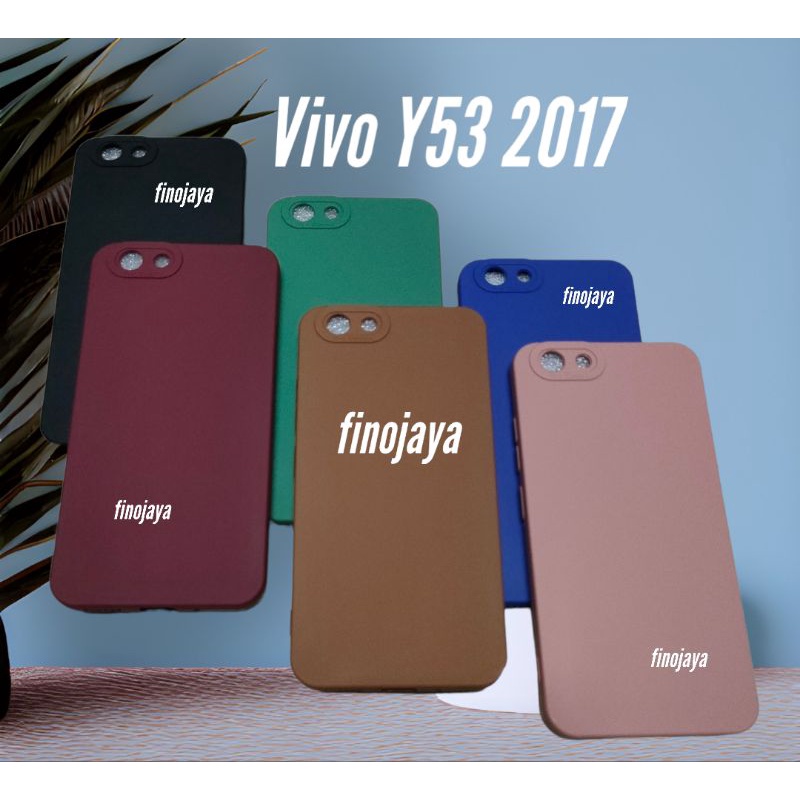 Softcase Vivo Y53 2017 Silikon Casing Selicon Case Macaron Pelindung Pro Camera