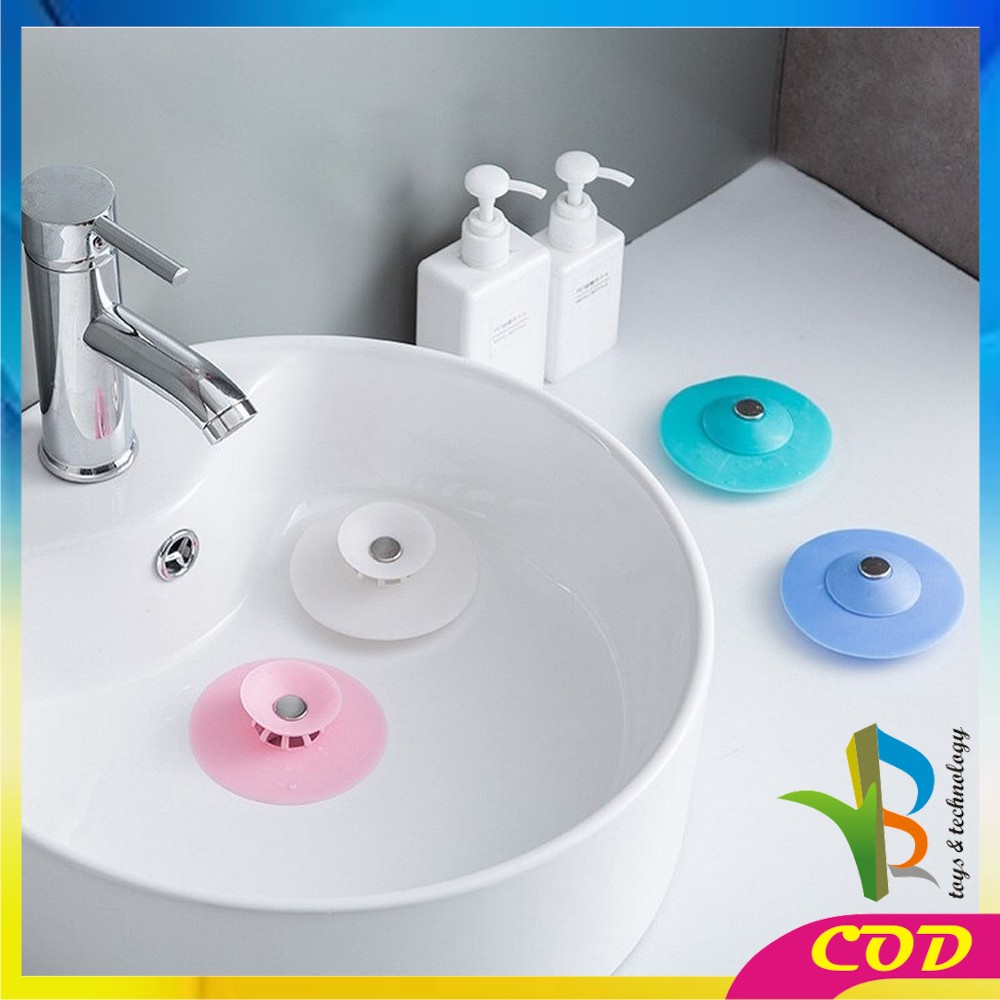 RB-C141 Penutup Lubang Saringan Wastafel Cuci Piring dan Toilet Silikon Floor Drain Kamar Mandi